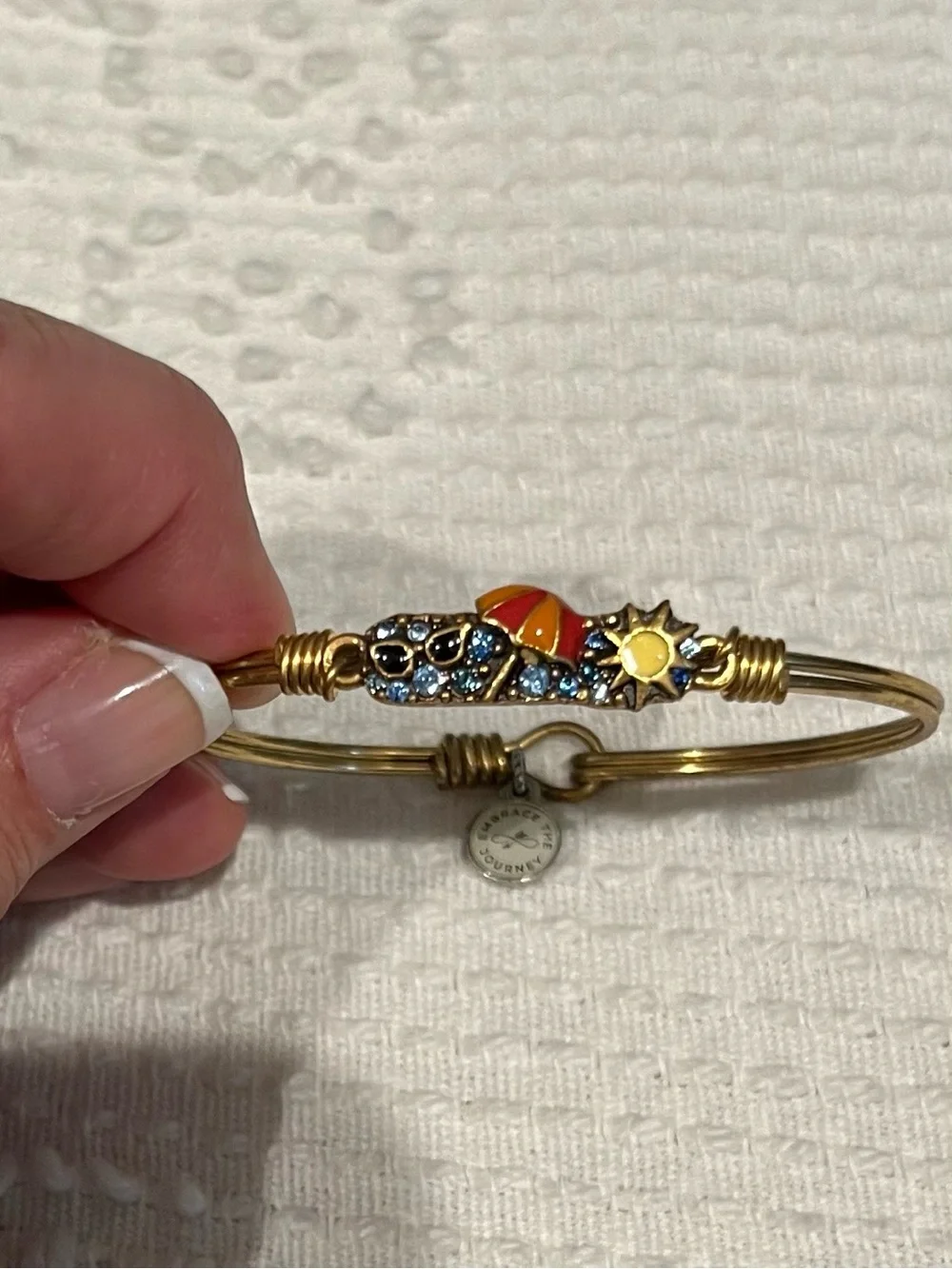 Luca + Danni Summer State of Mind  Bracelet, Petite, USA Made, Beach Theme  IOB